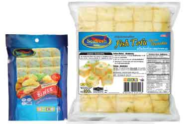 Fish tofu with mix vegetables