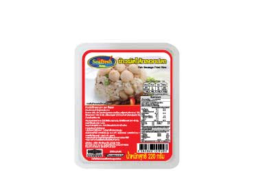 ข้าวผัดไส้กรอกปลา